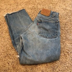 🛍 SALE Vintage Levi’s Straight Leg Distressed